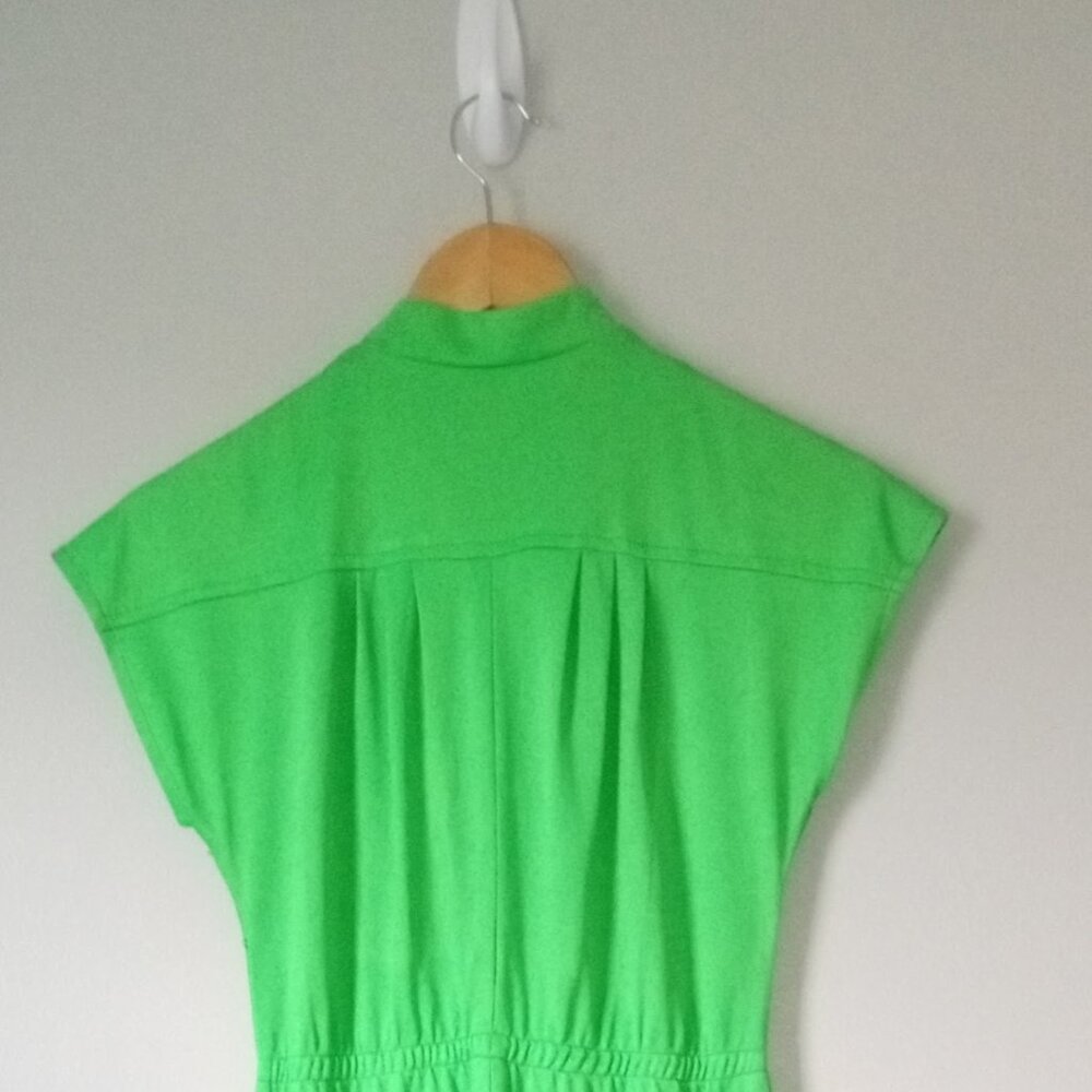 Vintage Neon Green Jumpsuit